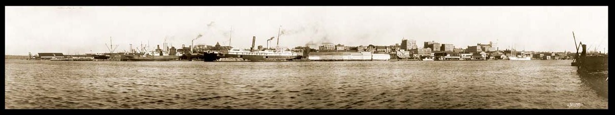 Wilmington Water Front in 1918